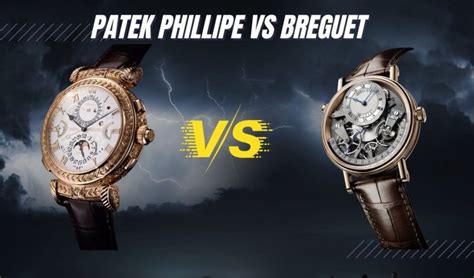 Patek Phillipe vs. Breguet .